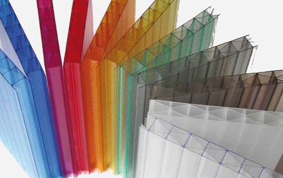 Policarbonato alveolare colorato