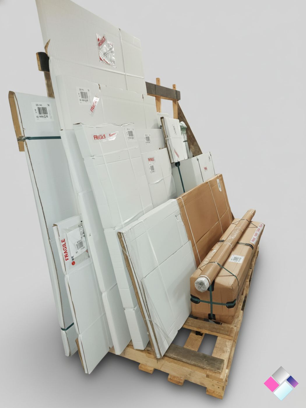 Imballo rinforzato lastre su misura