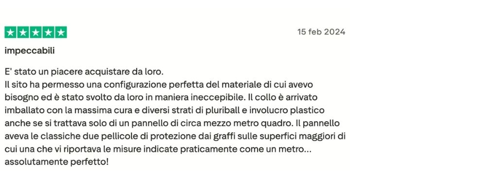 recensione policarbonato imballo perfetto